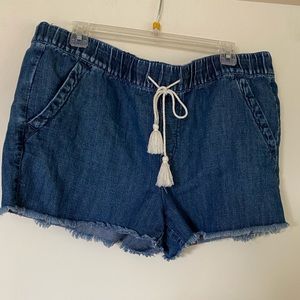 Loft denim shorts